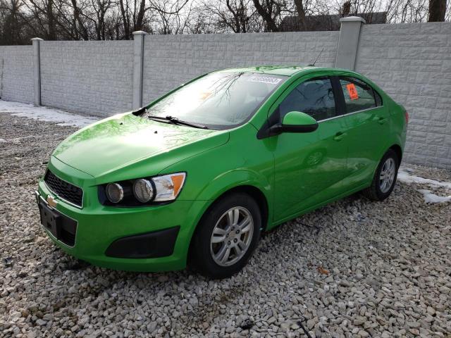 CHEVROLET SONIC LT 2016 with VIN 1G1JC5SH2G4156886 - Photo from auction