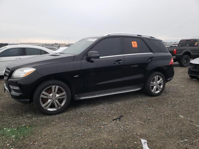 MERCEDES-BENZ ML 350 BLU 2012 with VIN 4JGDA2EB5CA027824 - Photo from auction