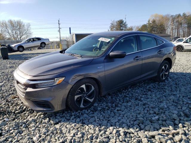 HONDA INSIGHT EX 2022 with VIN 19XZE4F51NE007489 - Photo from auction