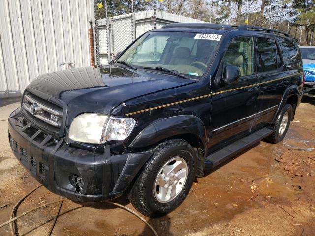 TOYOTA SEQUOIA LI 2001 with VIN 5TDZT38A41S020828 - Photo from auction