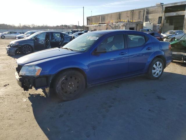 DODGE AVENGER SE 2013 with VIN 1C3CDZAG3DN753696 - Photo from auction
