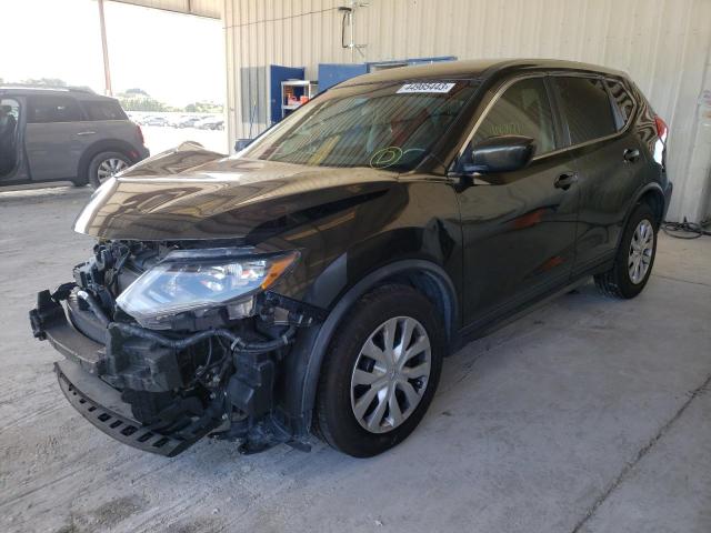 NISSAN ROGUE S 2017 with VIN KNMAT2MT9HP575986 - Photo from auction