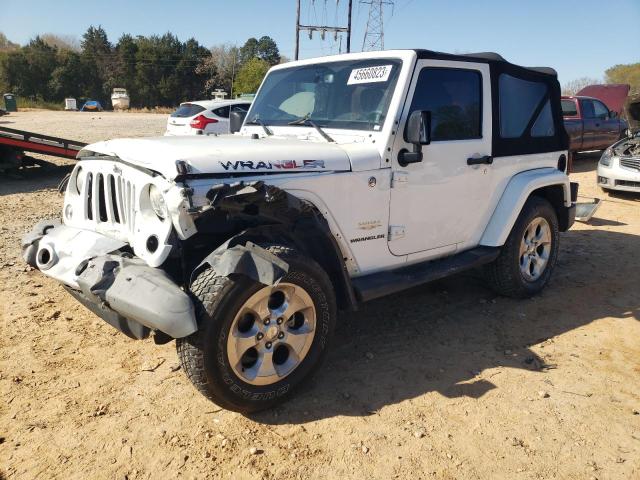 JEEP WRANGLER S 2014 with VIN 1C4AJWBG3EL310244 - Photo from auction