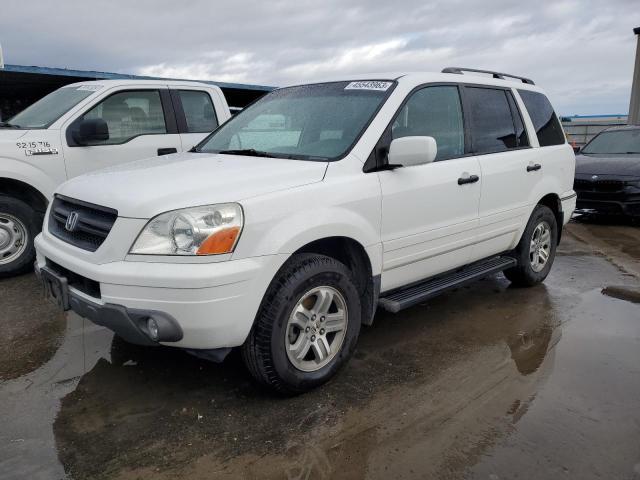 HONDA PILOT EX 2003 with VIN 2HKYF18453H591545 - Photo from auction