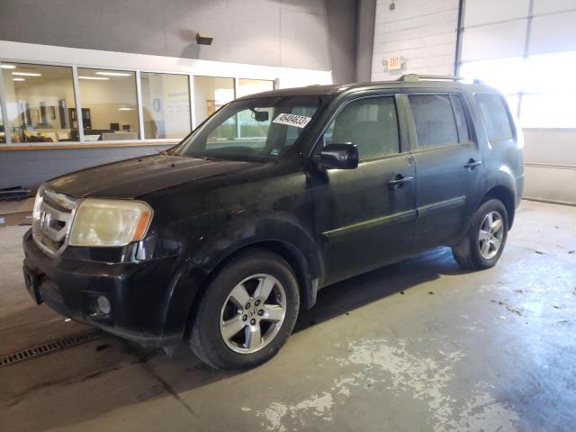 HONDA PILOT EXL 2010 with VIN 5FNYF4H53AB009240 - Photo from auction