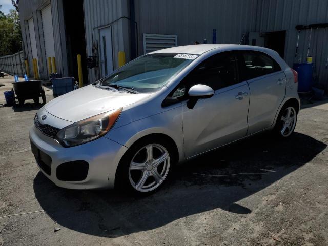KIA RIO LX 2014 with VIN KNADM5A38E6359142 - Photo from auction