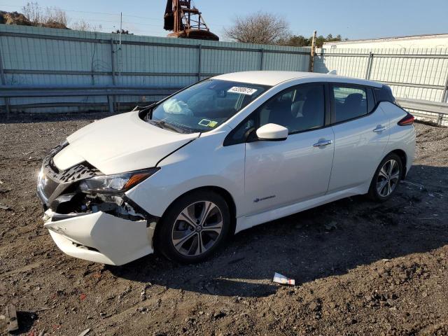 NISSAN LEAF S 2018 with VIN 1N4AZ1CP5JC316685 - Photo from auction