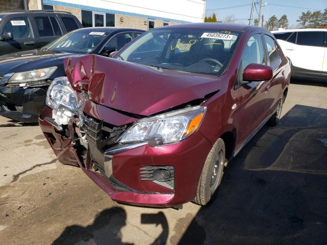 Photo 1 from auction – 2022 MITSUBISHI MIRAGE G4 with VIN ML32FUFJ2NHF09231