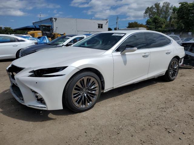 LEXUS LS 500 BAS 2020 with VIN JTHD51FF4L5011948 - Photo from auction