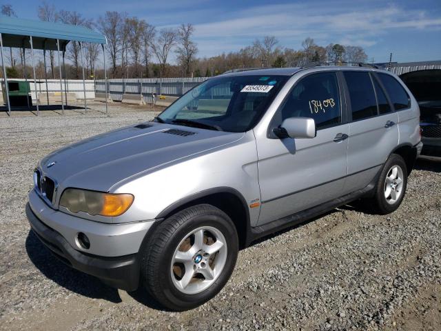 BMW X5 3.0I 2001 with VIN WBAFA53571LM68655 - Photo from auction