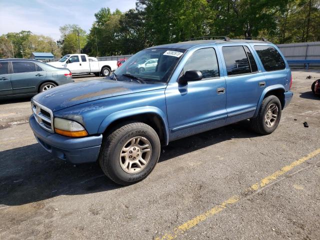 DODGE DURANGO SL 2002 with VIN 1B4HR48N72F134257 - Photo from auction
