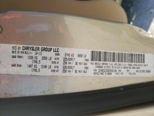 Photo 14 from auction – 2014 DODGE GRAND CARA with VIN 2C4RDGCG6ER203100