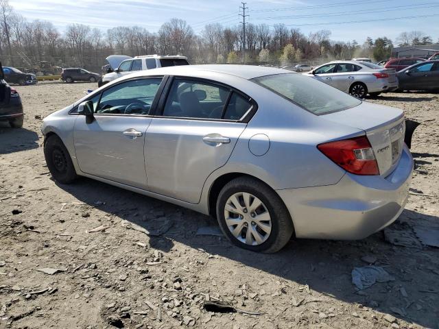 Photo 2 from auction – 2012 HONDA CIVIC LX with VIN 2HGFB2F50CH578636