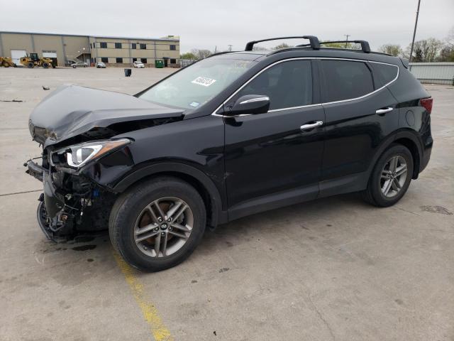 HYUNDAI SANTA FE S 2018 with VIN 5NMZU3LB9JH089742 - Photo from auction