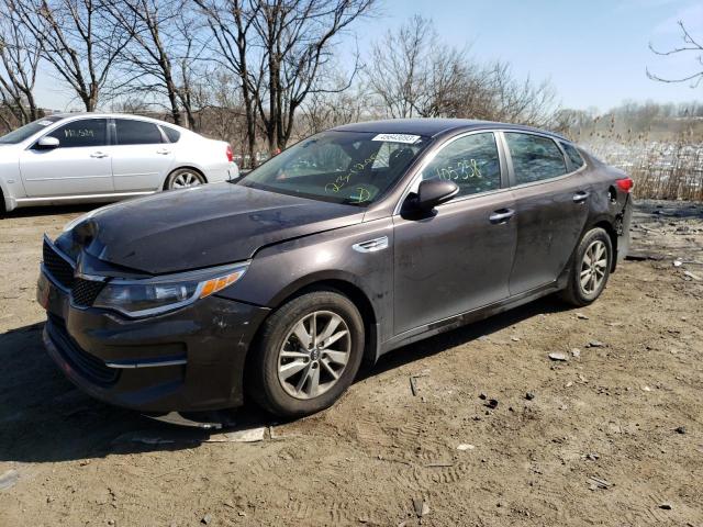 KIA OPTIMA LX 2018 with VIN KNAGT4L35J5233621 - Photo from auction