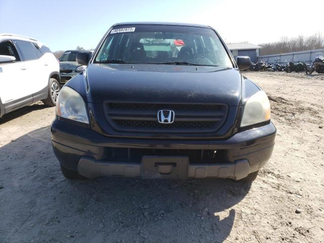 Photo 5 from auction – 2005 HONDA PILOT LX with VIN 2HKYF18115H537961
