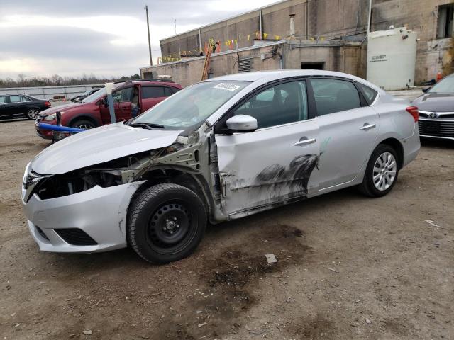 NISSAN SENTRA S 2019 with VIN 3N1AB7AP1KY350834 - Photo from auction