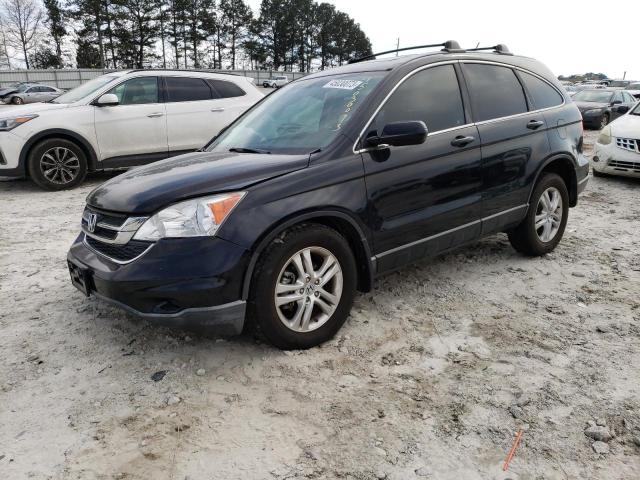 HONDA CR-V EXL 2011 with VIN 5J6RE3H77BL004926 - Photo from auction