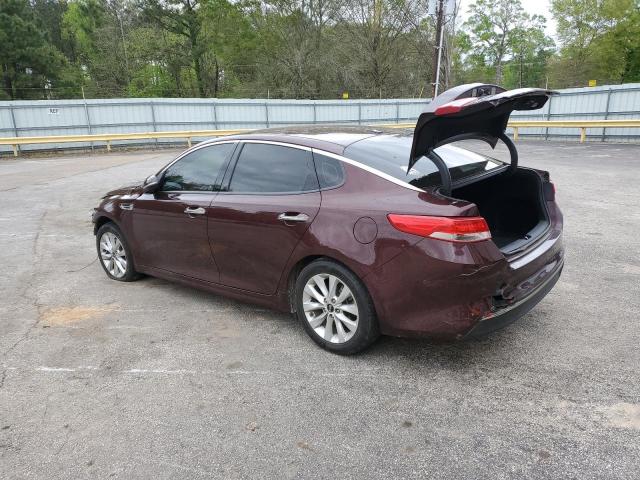 Photo 2 from auction – 2016 KIA OPTIMA EX with VIN 5XXGU4L39GG106116