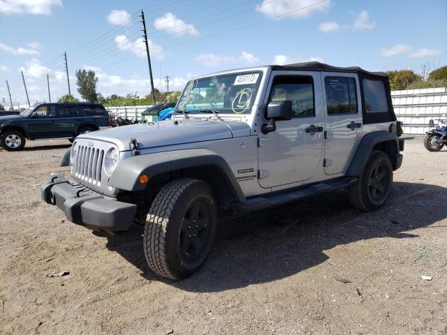 JEEP WRANGLER U 2016 with VIN 1C4BJWDG9GL170477 - Photo from auction