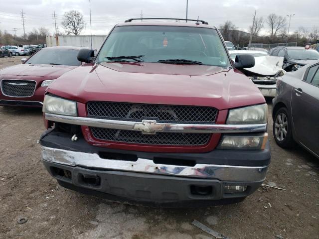 Photo 5 from auction – 2005 CHEVROLET AVALANCHE with VIN 3GNEK12Z85G137912