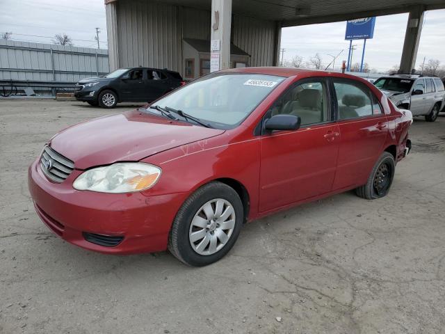 TOYOTA COROLLA CE 2003 with VIN 1NXBR32E33Z158057 - Photo from auction