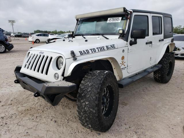 JEEP WRANGLER U 2014 with VIN 1C4HJWEG9EL233860 - Photo from auction