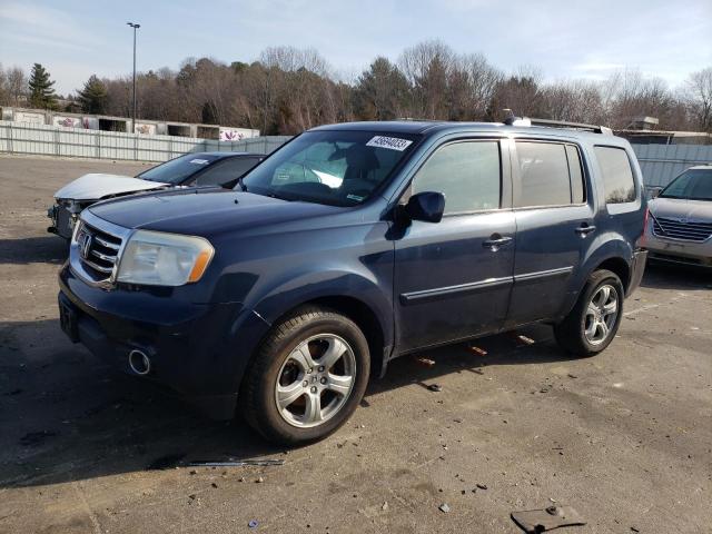 HONDA PILOT EXL 2012 with VIN 5FNYF4H58CB042625 - Photo from auction