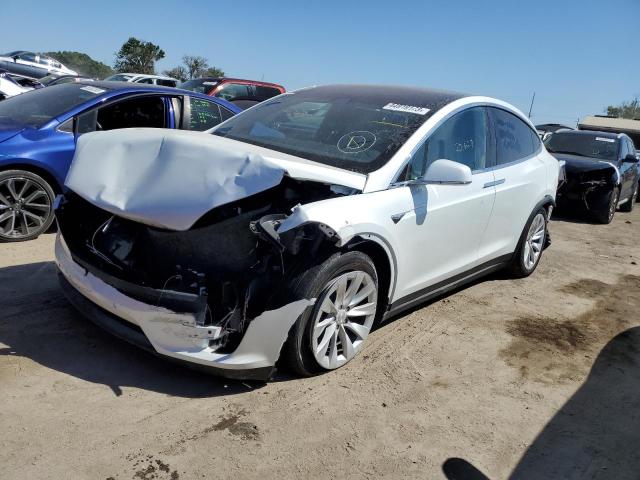 TESLA MODEL X 2020 with VIN 5YJXCDE28LF261051 - Photo from auction
