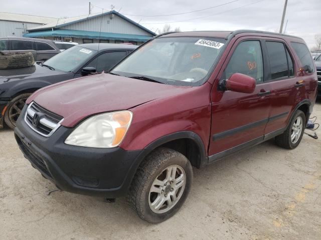 HONDA CR-V EX 2002 with VIN JHLRD78822C036274 - Photo from auction