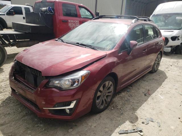 SUBARU IMPREZA SP 2016 with VIN JF1GPAP66G8203860 - Photo from auction