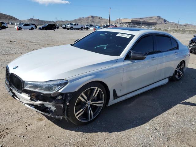 BMW 750 I 2016 with VIN WBA7F0C54GGL99286 - Photo from auction