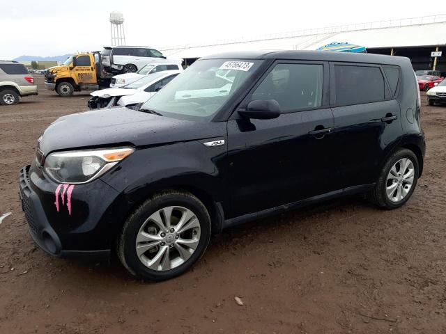 KIA SOUL + 2015 with VIN KNDJP3A5XF7148118 - Photo from auction