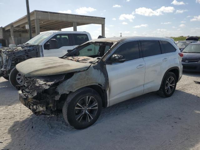 TOYOTA HIGHLANDER 2018 with VIN 5TDZARFH9JS041473 - Photo from auction