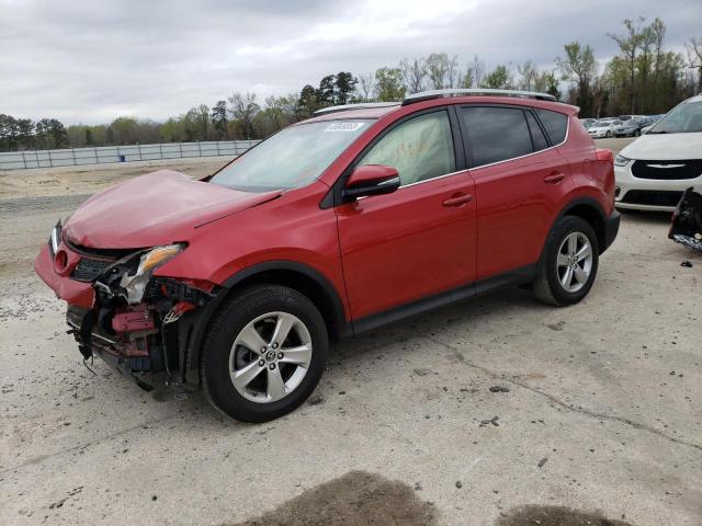 TOYOTA RAV4 XLE 2015 with VIN JTMRFREV7FJ019548 - Photo from auction