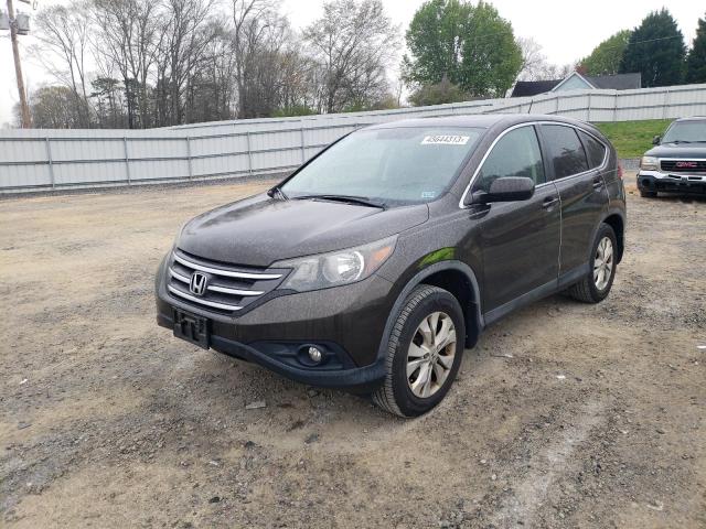 HONDA CR-V EX 2014 with VIN 5J6RM4H58EL000105 - Photo from auction