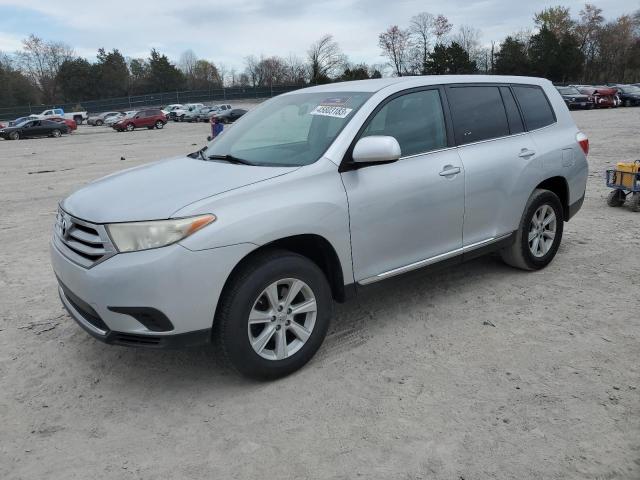 TOYOTA HIGHLANDER 2013 مع رقم تعريف المركبة 5TDZA3EH5DS042106 - صورة من المزاد