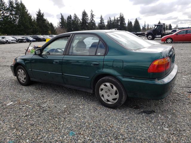Photo 2 from auction – 2000 HONDA CIVIC BASE with VIN 2HGEJ6617YH603414