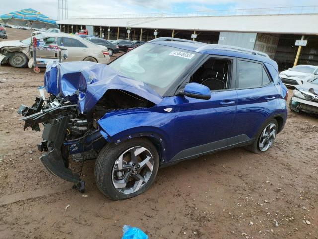 HYUNDAI VENUE SEL 2022 with VIN KMHRC8A32NU186240 - Photo from auction