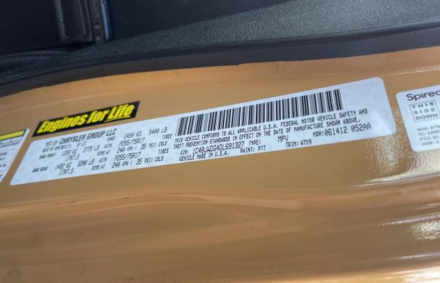 Photo 10 from auction – 2013 JEEP WRANGLER U with VIN 1C4BJWDG4DL691327
