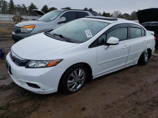 HONDA CIVIC EX 2012 with VIN 19XFB2F85CE057061 - Photo from auction