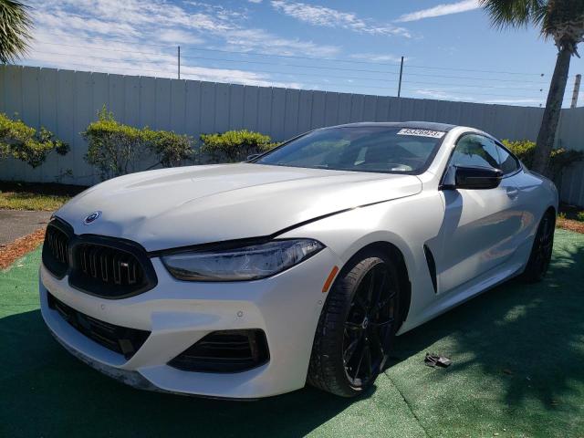 BMW M850XI 2023 with VIN WBABC4C04PCK36997 - Photo from auction