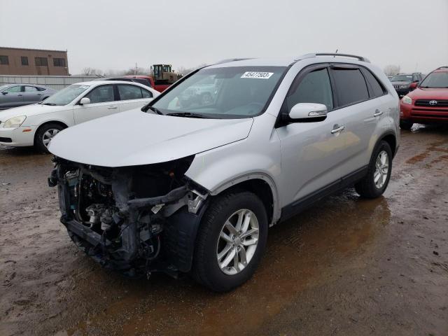 KIA SORENTO LX 2014 with VIN 5XYKT4A64EG474979 - Photo from auction