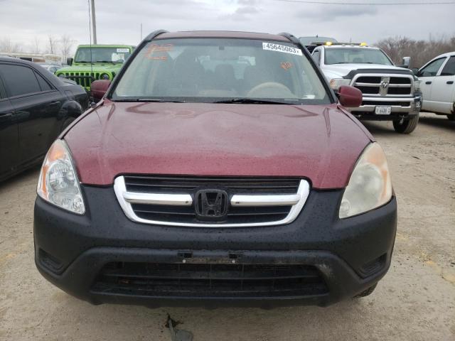 Photo 5 from auction – 2002 HONDA CR-V EX with VIN JHLRD78822C036274