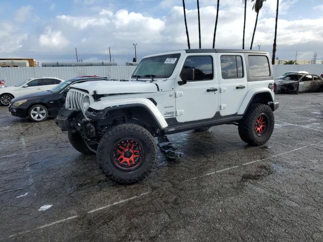 JEEP WRANGLER U 2018 with VIN 1C4HJXEG7JW225108 - Photo from auction