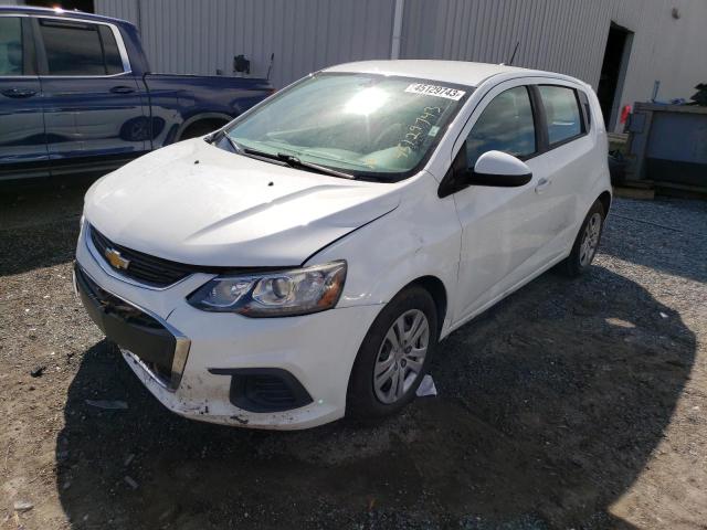 CHEVROLET SONIC 2017 with VIN 1G1JG6SH2H4167043 - Photo from auction