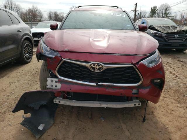 Photo 5 from auction – 2020 TOYOTA HIGHLANDER with VIN 5TDFZRBH0LS004770
