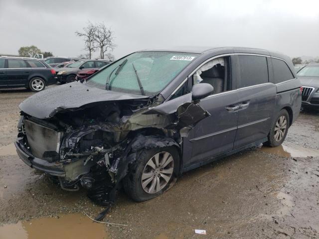 HONDA ODYSSEY EX 2015 with VIN 5FNRL5H4XFB063507 - Photo from auction