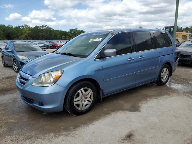 HONDA ODYSSEY EX 2005 with VIN 5FNRL38625B117922 - Photo from auction