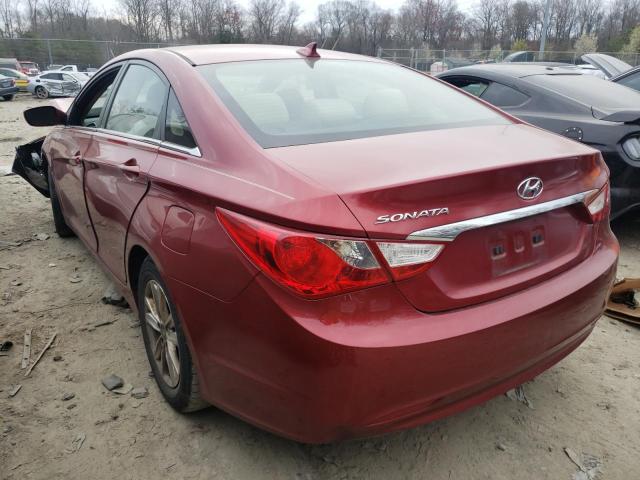Photo 2 from auction – 2013 HYUNDAI SONATA GLS with VIN 5NPEB4AC3DH719283